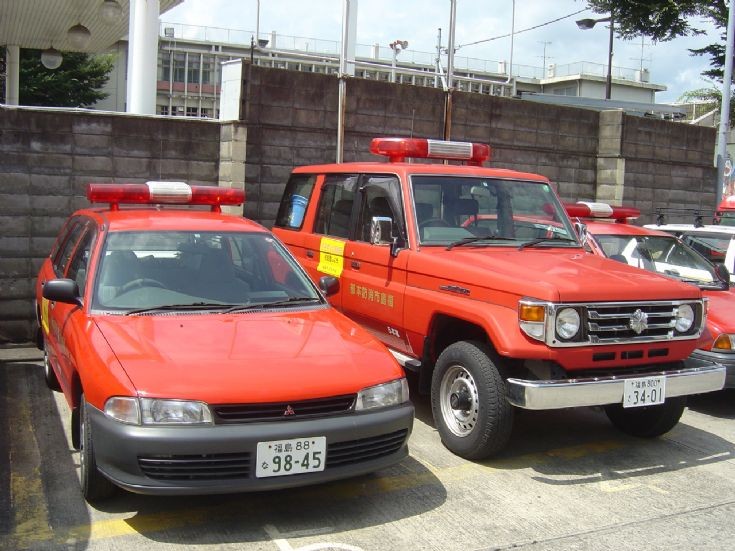 Fukushima Prefecture Liaison vehicles