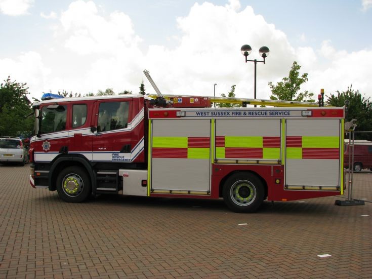West sussex Fire and Rescue Scania