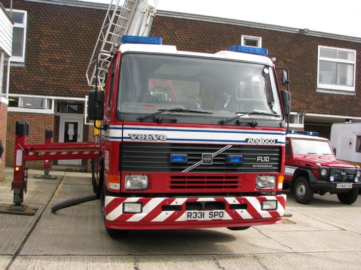 Horsham's Aerial Ladder Platform Volvo