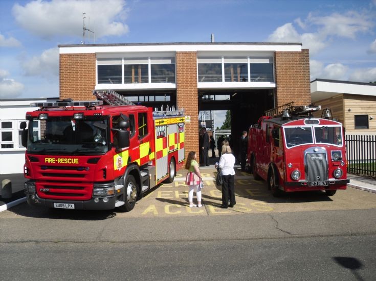 Scania and Dennis Fire engine Essex