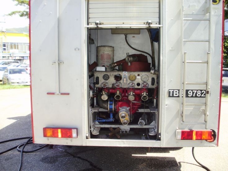 Rear view pump section Dennis Trinidad