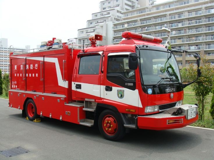 Rescue 1 - Isuzu Adachi fire station