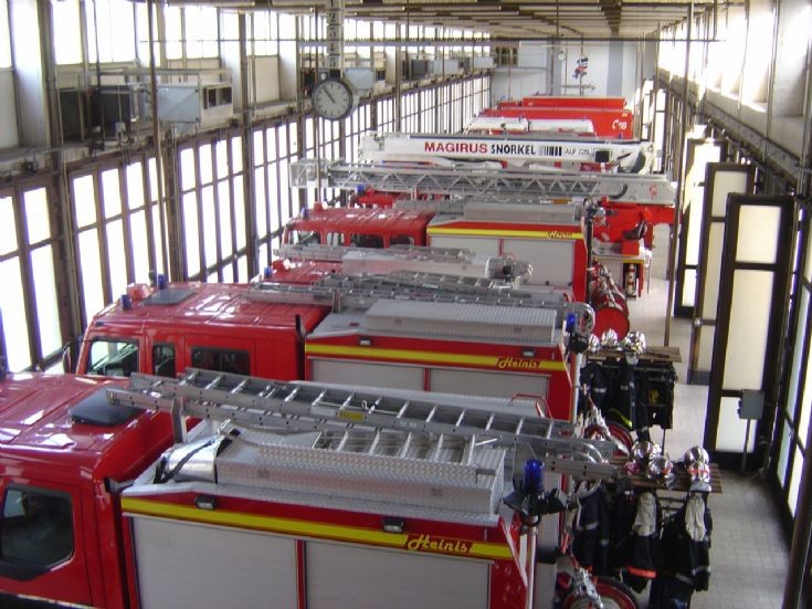 Mulhouse Fire station line up