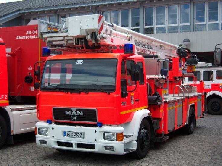 Feuerwehr Fulda MAN TM Bronto