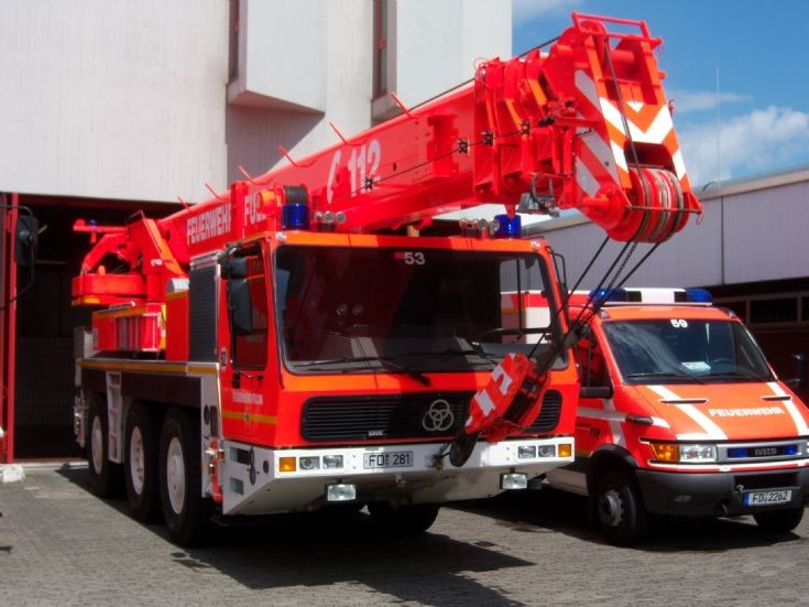 Fulda Feuerwehr Krupp FwK 30 