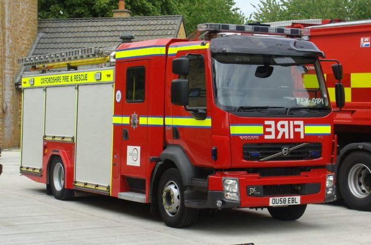 Oxfordshire Fire And Rescue New Volvo FL.