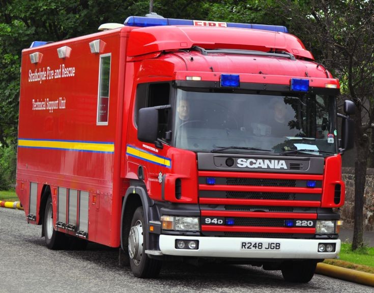R248 JGB Scania Technical Support unit