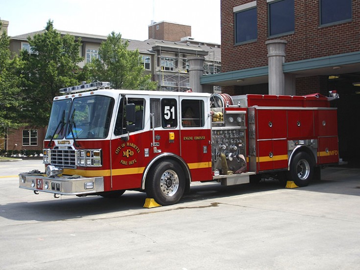 Fire Engines Photos Marietta Fire Department E51