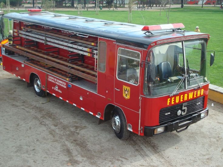 Mercedes Benz Vetter Chile - ladder carrier