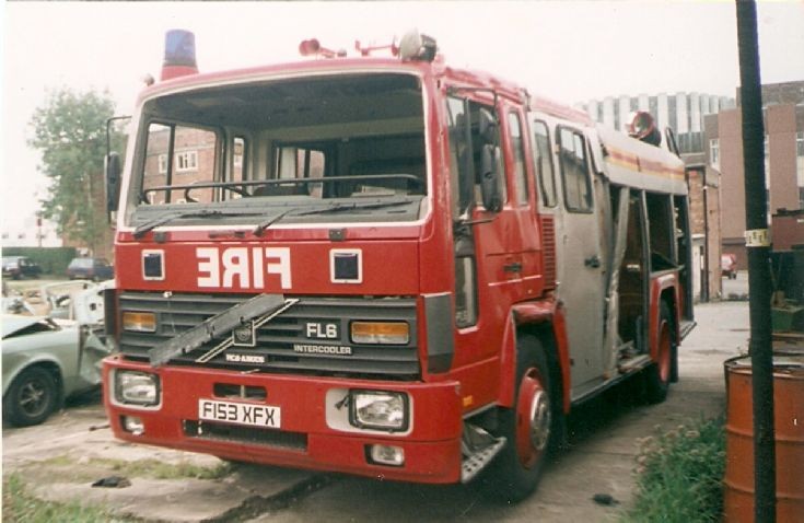Dorset Fire Brigade Volvo FL6 F153XFX
