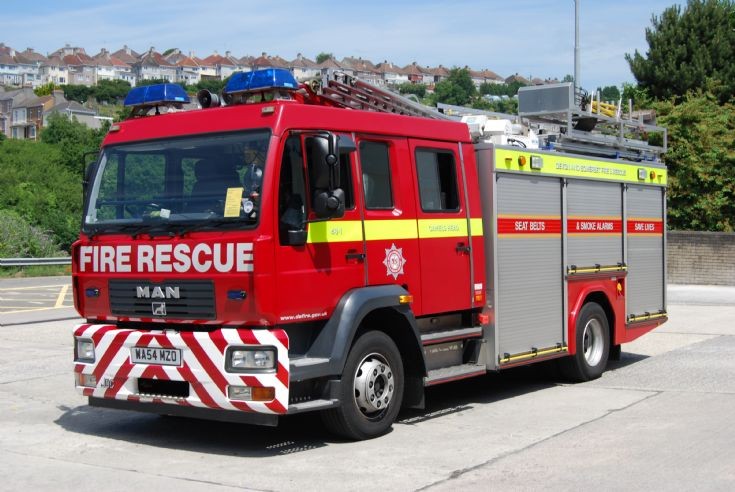 Plymouth M.A.N. JDC Water Tender Ladder