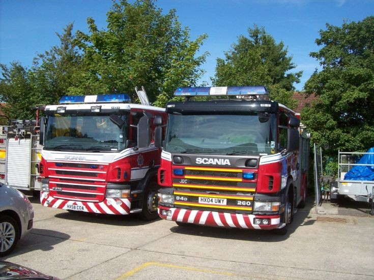 west sussex scanias new and old