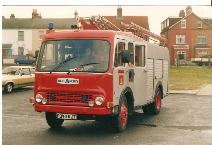 Dorset  Fire Brigade  Bedford TK.