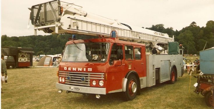 Dorset Fire Brigade Dennis Simon Snorkel