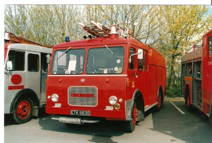 Dorset Fire Brigade Bedford TJ HCB Angus