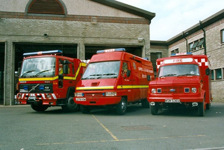 The old and new at Dumfries summer 2000 