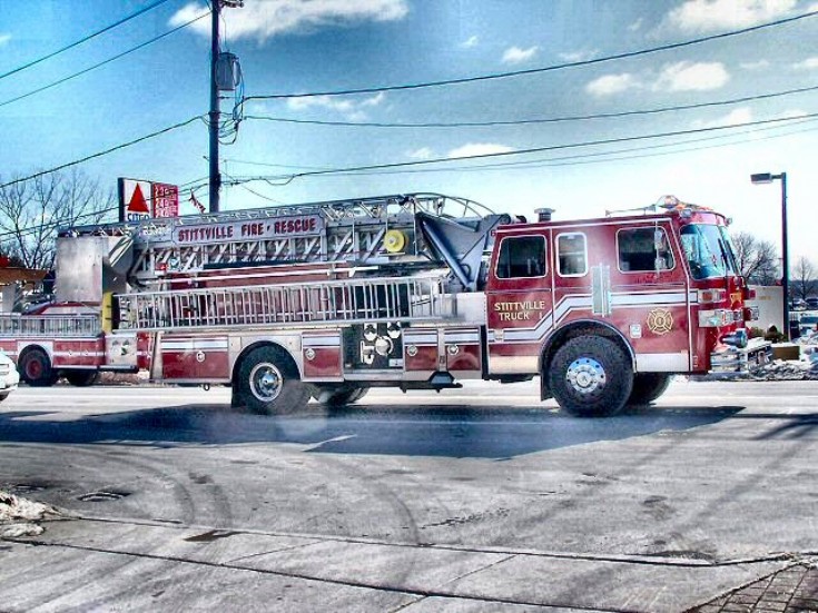 Fire Engines Photos Stittville NY Fire brigade Truck 825