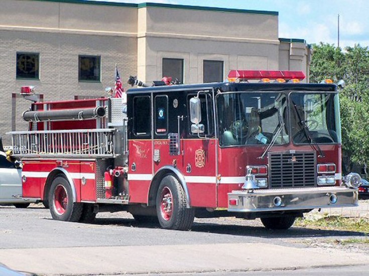 Utica Fire Department Fire Engine  