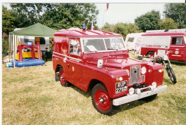 County Durham Fire Service Land Rover