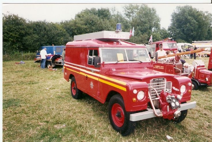 Hampshire Fire Brigade Landrover L4P