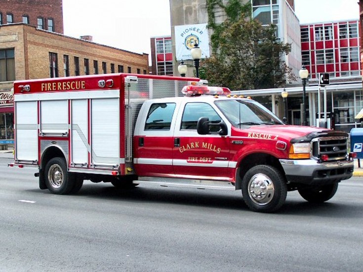 Fire Engines Photos Clark Mills Fire department NY USA Rescue 1