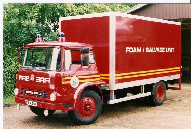 Isle Of Wight FB Bedford Foam Salvage unit