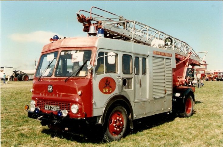 Devon Fire Brigade Bedford TK 