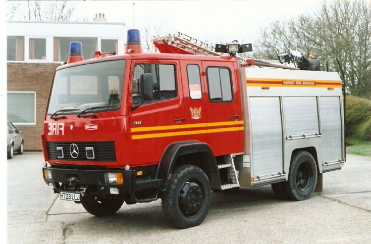 Dorset Fire Brigade Mercedes Fire appliance