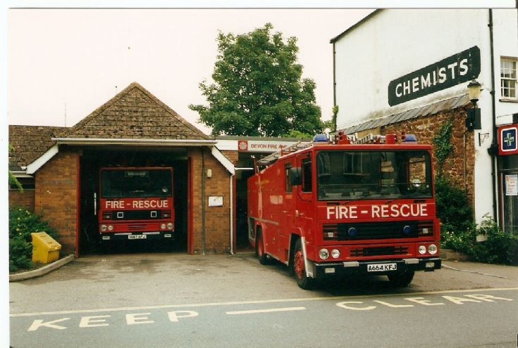 Devon Fire Brigade Dennis RS appliances