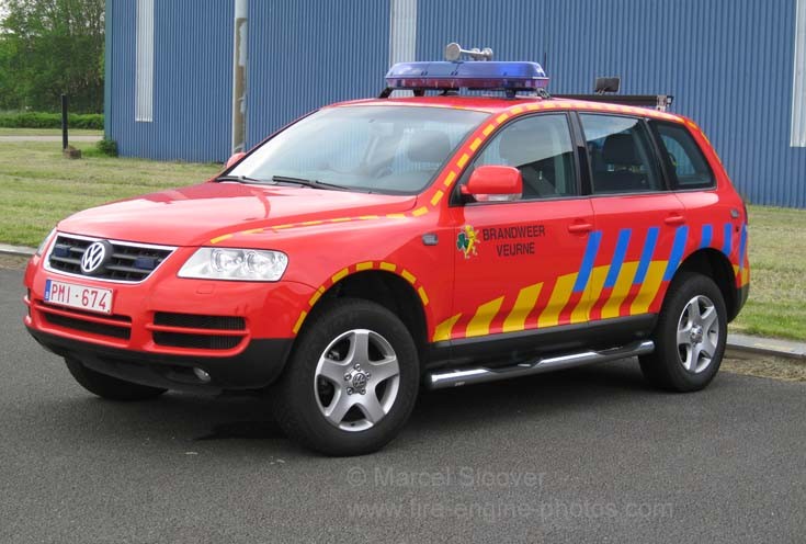 Brandweer Veurne Volkswagen Touareg
