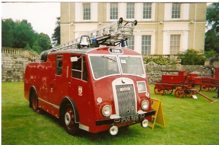 Dennis F8 seen at Ottery St Mary Rally June 2009
