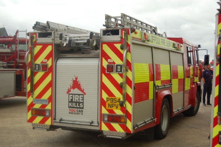 P954 NPV Water Tender rear