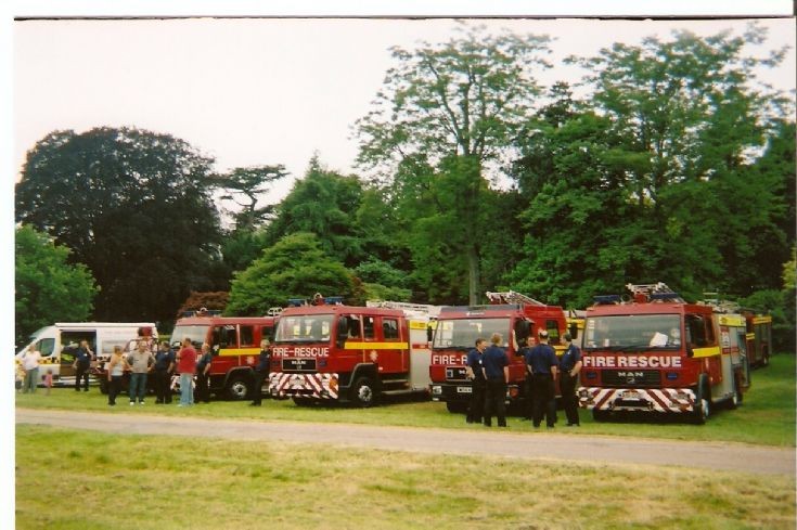 Ottery  St  Mary  Rally  28-6-09 Devon FRS
