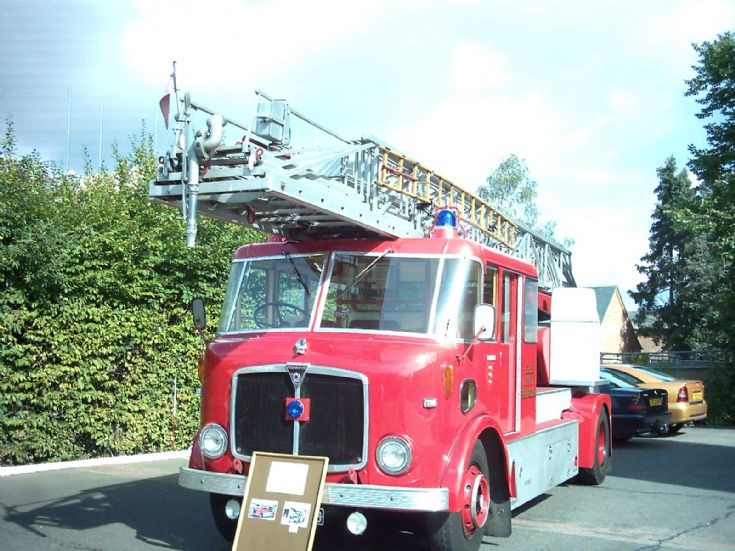 Witham open day Dennis turntable ladder