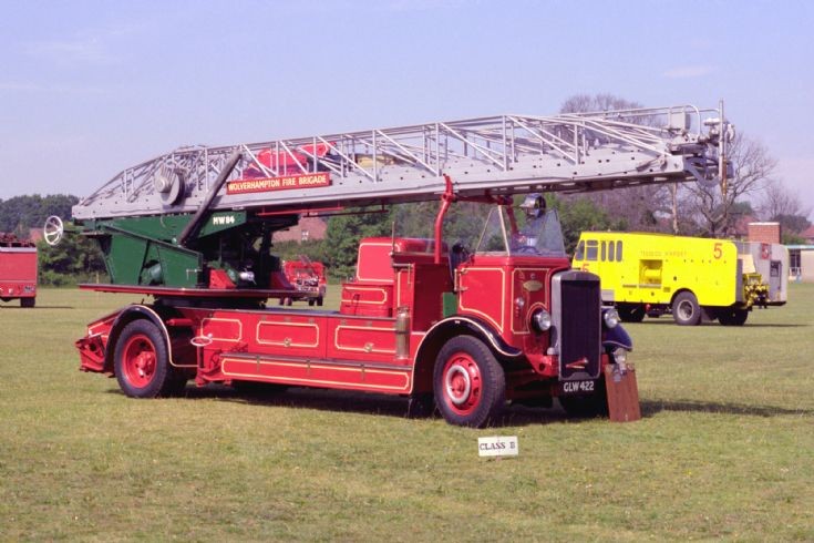 GLW Leyland TD Turntable Ladder, Wolverhampton F.B