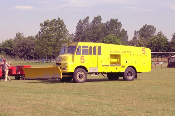 Ex Green Goddess Snow Plough Teesside.