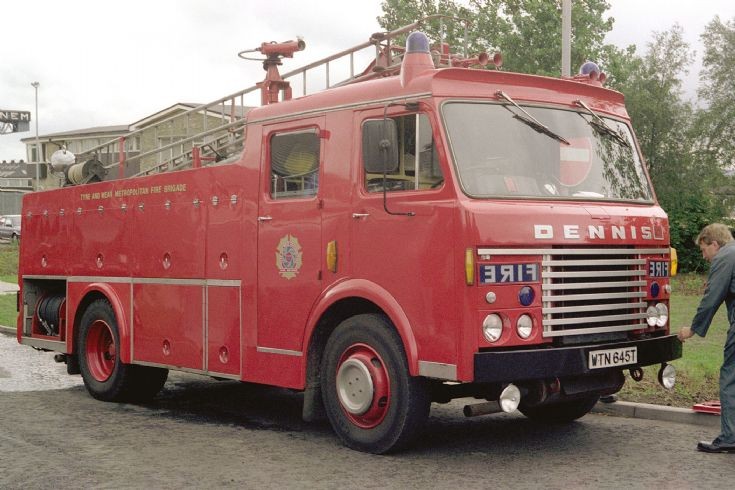 Dennis F131 Tyne and Wear Fire Brigade.