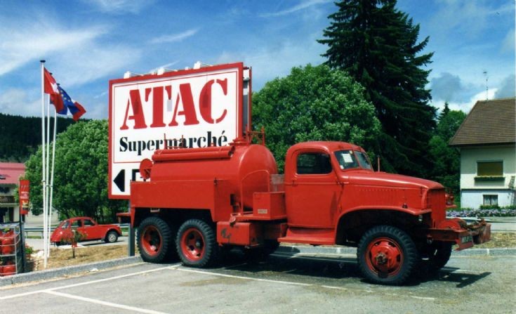 GMC former army truck France