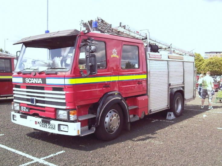Strathclyde Fire Scania D999SSU