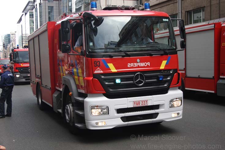 Pompiers Charleroi Mercedes Benz Axor