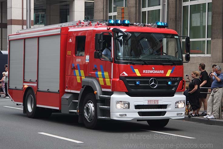 Brandweer Boom Mercedes Benz Axor 