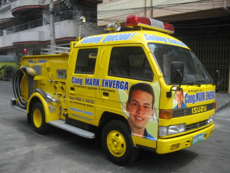 Isuzu Elf NKR Double Cab Fire Truck