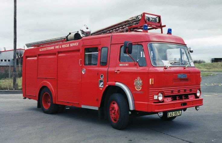 Gloucestershire Fire and Rescue Service Ford 