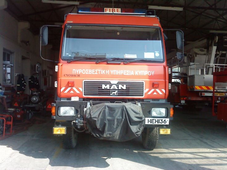Larnaca fire station 2 MAN 
