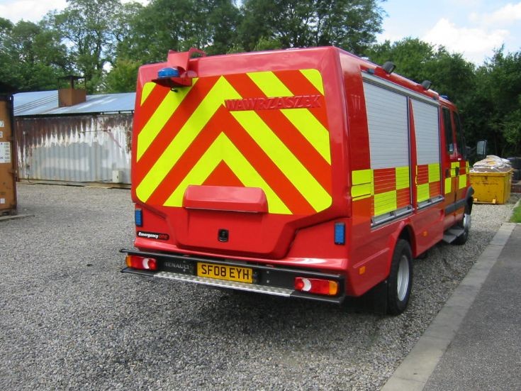 North Yorkshire Trial Vehicle back
