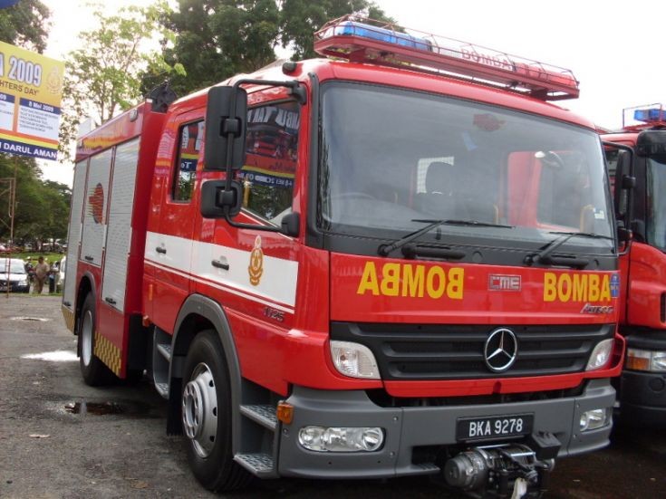 Mercedes Atego Malaysia Fire Rescue Department