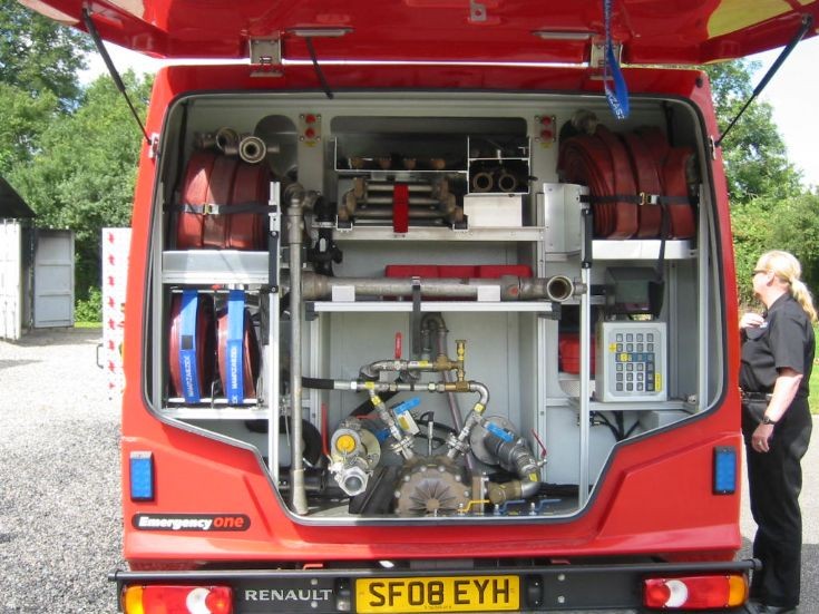 North Yorkshire Trial Vehicle Renault back