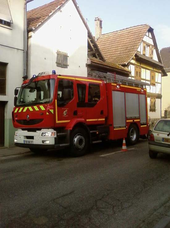 Renault Fire engine Strasbourg
