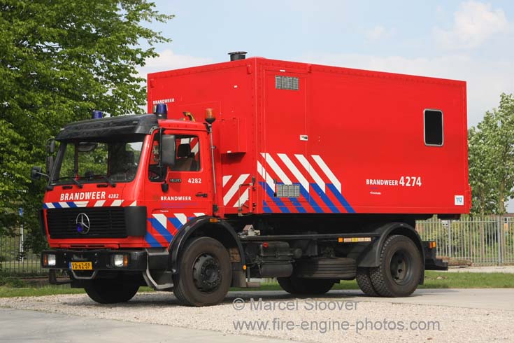 Prime mover Fire brigade Twente Mercedes