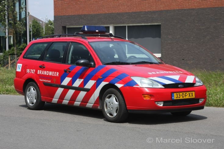 Brandweer Oud-Beijerland Ford Focus station